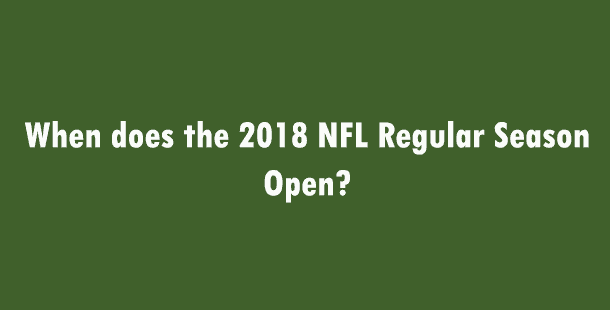 2018 NFL Regular Season